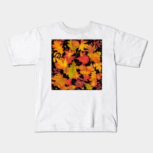 All the Autumn Leaves Kids T-Shirt